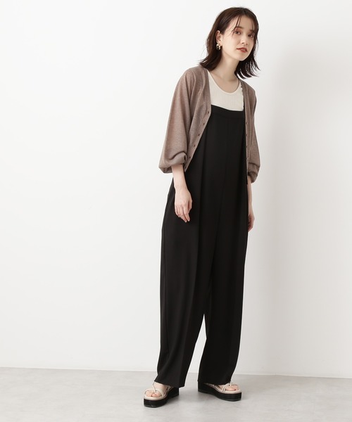 N.(N. Natural Beauty Basic)(エヌエヌナチュラルビューティーベーシック)の「レヴィータシアーカーディガン(カーディガン/ボレロ・レディース・ブラック/ベージュ/ピンク/イエロー・MEDIUM)」の12枚目の写真