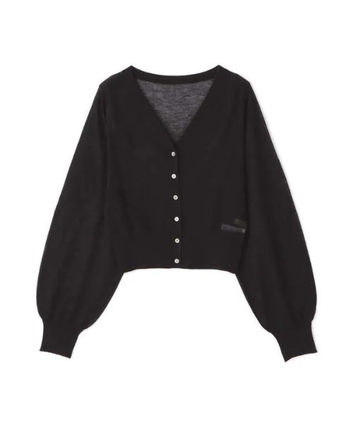 N.(N. Natural Beauty Basic)(エヌエヌナチュラルビューティーベーシック)の「レヴィータシアーカーディガン(カーディガン/ボレロ・レディース・ブラック/ベージュ/ピンク/イエロー・MEDIUM)」の15枚目の写真