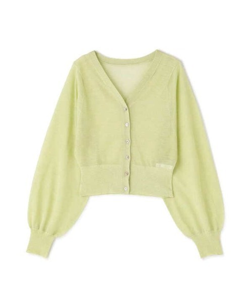 N.(N. Natural Beauty Basic)(エヌエヌナチュラルビューティーベーシック)の「レヴィータシアーカーディガン(カーディガン/ボレロ・レディース・ブラック/ベージュ/ピンク/イエロー・MEDIUM)」の21枚目の写真