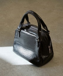 Chillfar | 2wayクロコ柄フェイクレザーハンドバッグ/ショルダーバッグ(ハンドバッグ)