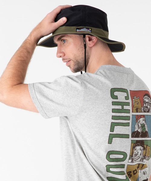 KRIFF MAYER(クリフメイヤー)の「KMアドベンチャーハット(ハット・メンズ・ブラック/ダークグリーン/ベージュ・FREE)」の1枚目の写真