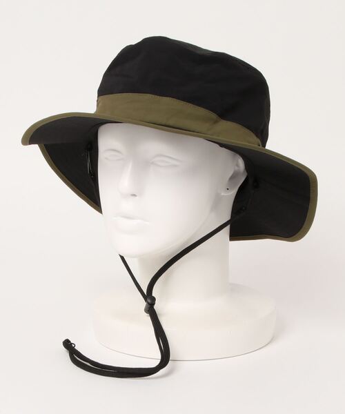 KRIFF MAYER（クリフメイヤー）の「KMアドベンチャーハット（ハット・メンズ・ブラック/ダークグリーン/ベージュ・FREE）」の5枚目の写真