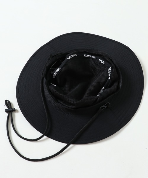 KRIFF MAYER(クリフメイヤー)の「KMアドベンチャーハット(ハット・メンズ・ブラック/ダークグリーン/ベージュ・FREE)」の10枚目の写真
