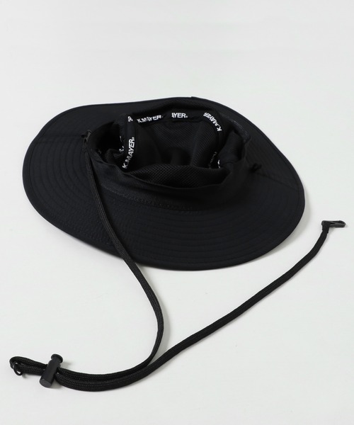 KRIFF MAYER（クリフメイヤー）の「KMアドベンチャーハット（ハット・メンズ・ブラック/ダークグリーン/ベージュ・FREE）」の11枚目の写真