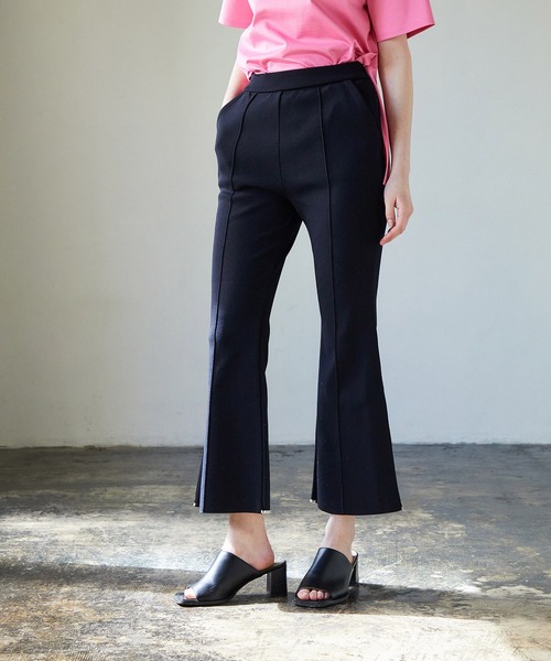 UNITED TOKYO（ユナイテッドトウキョウ）の「スリムニットパンツ（その他パンツ・レディース・グリーン/ブラック/ブラウン・2/1）」の18枚目の写真