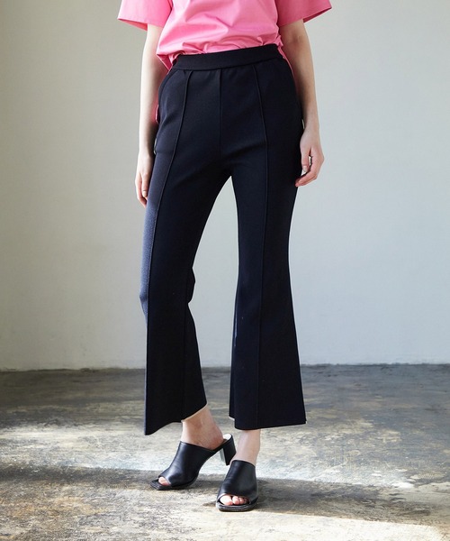 UNITED TOKYO（ユナイテッドトウキョウ）の「スリムニットパンツ（その他パンツ・レディース・グリーン/ブラック/ブラウン・2/1）」の19枚目の写真