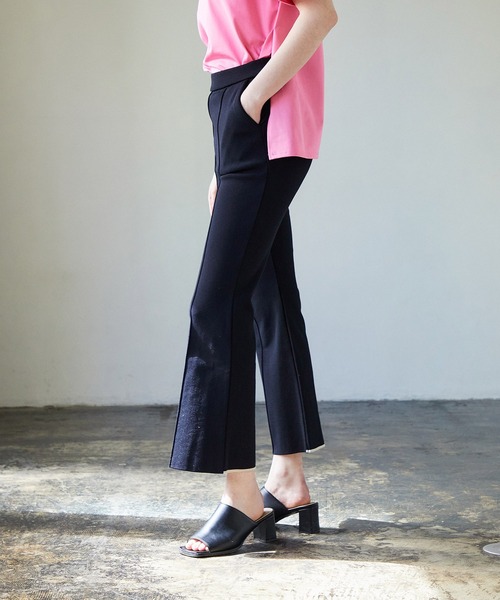 UNITED TOKYO（ユナイテッドトウキョウ）の「スリムニットパンツ（その他パンツ・レディース・グリーン/ブラック/ブラウン・2/1）」の20枚目の写真