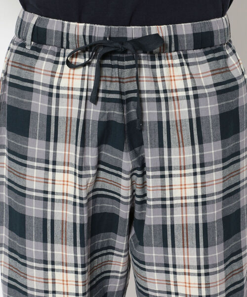 MANASTASH（マナスタッシュ）の「MANASTASH/マナスタッシュ　INDIAN CHECK PANTS インディアンチェックパンツ（その他パンツ・メンズ・ベージュ/ネイビー・LARGE/MEDIUM/X-LARGE）」の4枚目の写真