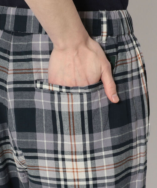MANASTASH（マナスタッシュ）の「MANASTASH/マナスタッシュ　INDIAN CHECK PANTS インディアンチェックパンツ（その他パンツ・メンズ・ベージュ/ネイビー・LARGE/MEDIUM/X-LARGE）」の7枚目の写真