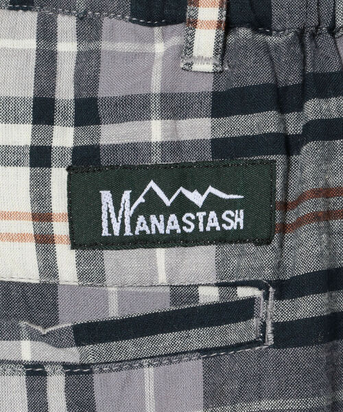 MANASTASH（マナスタッシュ）の「MANASTASH/マナスタッシュ　INDIAN CHECK PANTS インディアンチェックパンツ（その他パンツ・メンズ・ベージュ/ネイビー・LARGE/MEDIUM/X-LARGE）」の8枚目の写真