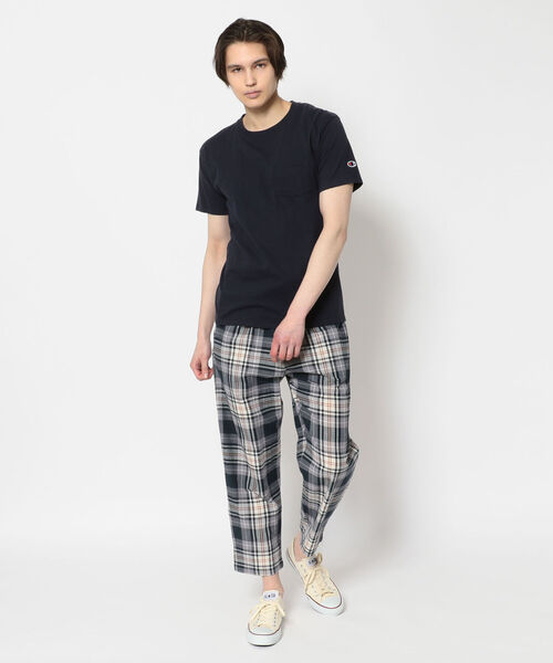 MANASTASH（マナスタッシュ）の「MANASTASH/マナスタッシュ　INDIAN CHECK PANTS インディアンチェックパンツ（その他パンツ・メンズ・ベージュ/ネイビー・LARGE/MEDIUM/X-LARGE）」の10枚目の写真