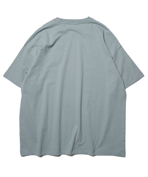 FREAK'S STORE(フリークスストア)の「WEB限定 ワンポイント刺繍デザイン クルーネックTシャツ(Tシャツ/カットソー・メンズ・ホワイト/サックスブルー/ベージュ系その他/ベージュ/ピンク/ブルー系その他/ホワイト系その他/ピンク系その他・LARGE/MEDIUM/SMALL)」の19枚目の写真