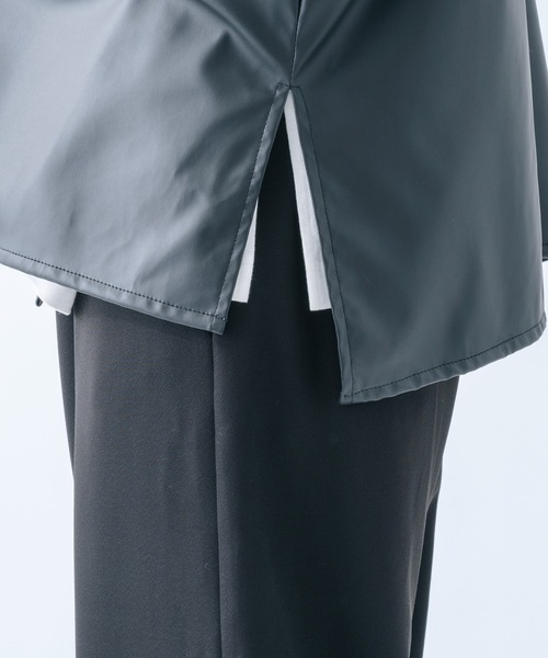 epnok（エプノック）の「シンセティックレザールーズシャツ（シャツ/ブラウス・メンズ・ブラック・MEDIUM/SMALL/LARGE）」の17枚目の写真