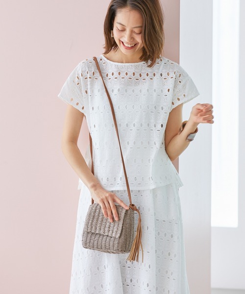 Rewde（ルゥデ）の「スクエアフラップショルダーバッグ（1R18-KB04）（ショルダーバッグ・レディース・オレンジ/グレー/ベージュ/カーキ・FREE）」の5枚目の写真