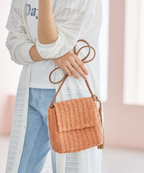 Rewde（ルゥデ）の「スクエアフラップショルダーバッグ（1R18-KB04）（ショルダーバッグ・レディース・オレンジ/グレー/ベージュ/カーキ・FREE）」の15枚目の写真