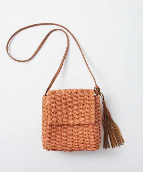 Rewde（ルゥデ）の「スクエアフラップショルダーバッグ（1R18-KB04）（ショルダーバッグ・レディース・オレンジ/グレー/ベージュ/カーキ・FREE）」の20枚目の写真