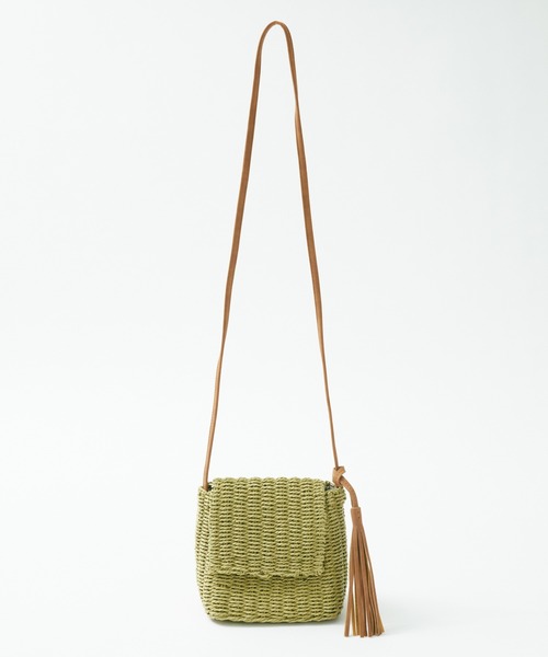 Rewde（ルゥデ）の「スクエアフラップショルダーバッグ（1R18-KB04）（ショルダーバッグ・レディース・オレンジ/グレー/ベージュ/カーキ・FREE）」の11枚目の写真