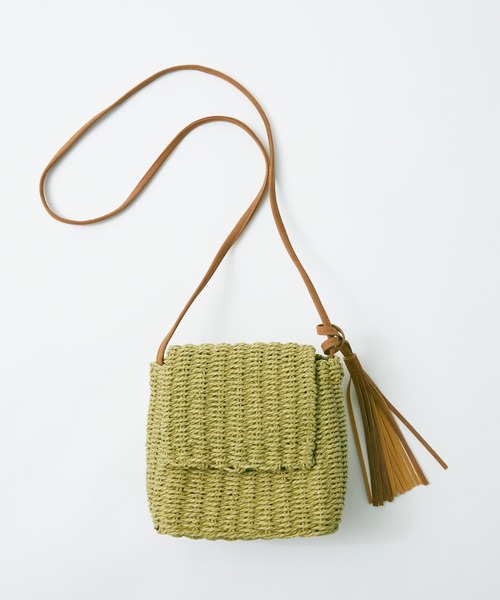 Rewde（ルゥデ）の「スクエアフラップショルダーバッグ（1R18-KB04）（ショルダーバッグ・レディース・オレンジ/グレー/ベージュ/カーキ・FREE）」の16枚目の写真