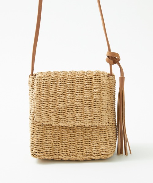 Rewde（ルゥデ）の「スクエアフラップショルダーバッグ（1R18-KB04）（ショルダーバッグ・レディース・オレンジ/グレー/ベージュ/カーキ・FREE）」の21枚目の写真