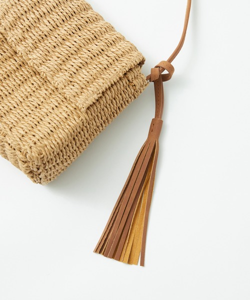 Rewde（ルゥデ）の「スクエアフラップショルダーバッグ（1R18-KB04）（ショルダーバッグ・レディース・オレンジ/グレー/ベージュ/カーキ・FREE）」の17枚目の写真