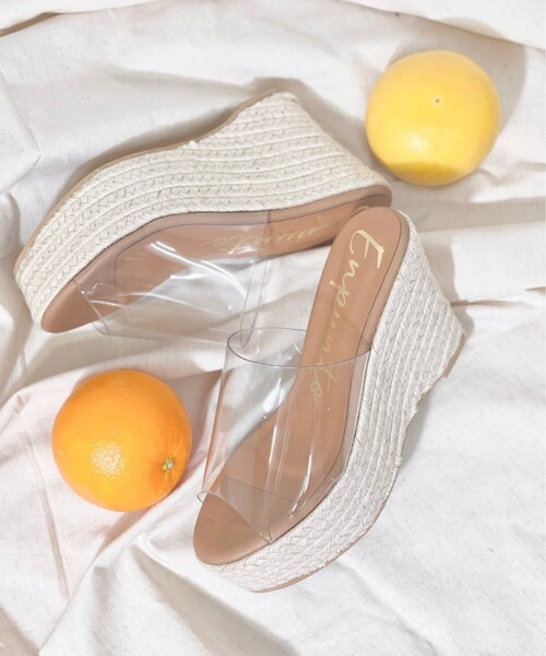 En Punto（エンプント）の「ハイウエッジプラットフォームサンダル（サンダル・レディース・ブロンズ/アイボリー/ホワイト系その他7・M/LL/L/S）」の19枚目の写真