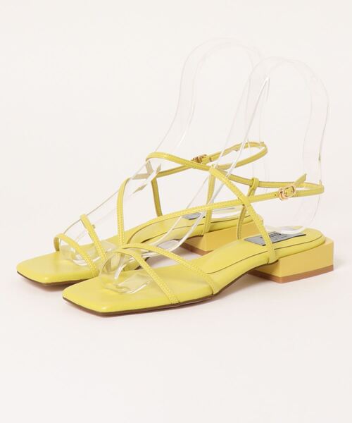 LE TALON(ルタロン)の「GRISE 2.5cmアシメストラップサンダル◆(サンダル・レディース・ホワイト/ベージュ/イエロー/ブラック系その他・SMALL/MEDIUM/LARGE/X-LARGE)」の7枚目の写真