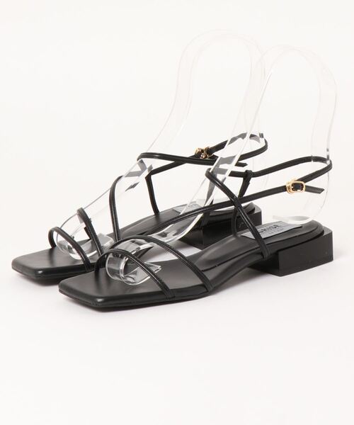 LE TALON(ルタロン)の「GRISE 2.5cmアシメストラップサンダル◆(サンダル・レディース・ホワイト/ベージュ/イエロー/ブラック系その他・SMALL/MEDIUM/LARGE/X-LARGE)」の17枚目の写真