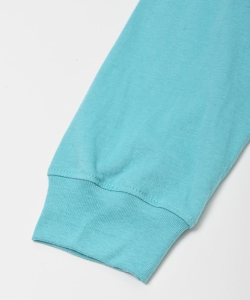 THE NORTH FACE（ザノースフェイス）の「THE NORTH FACE (ザ・ノース フェイス) THROBACK 長袖Tシャツ（Tシャツ/カットソー・レディース・ライトブルー・S）」の9枚目の写真