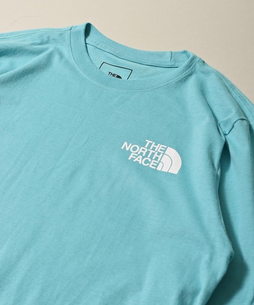 THE NORTH FACE（ザノースフェイス）の「THE NORTH FACE (ザ・ノース フェイス) THROBACK 長袖Tシャツ（Tシャツ/カットソー・レディース・ライトブルー・S）」の10枚目の写真