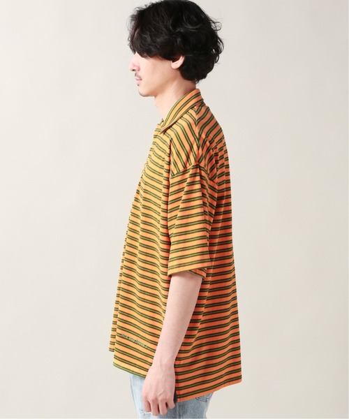 JOURNAL STANDARD（ジャーナルスタンダード）の「【Are you happy?】MULTI BORDER ポロシャツ（ポロシャツ・メンズ・タン/ブルー系その他/シャーベット・MEDIUM/LARGE）」の10枚目の写真