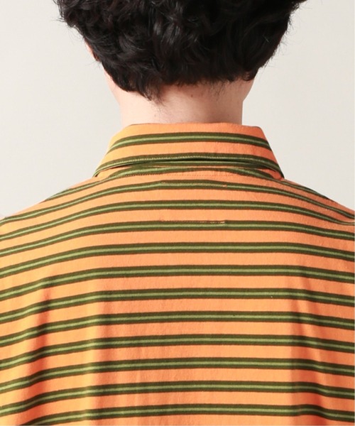 JOURNAL STANDARD（ジャーナルスタンダード）の「【Are you happy?】MULTI BORDER ポロシャツ（ポロシャツ・メンズ・タン/ブルー系その他/シャーベット・MEDIUM/LARGE）」の14枚目の写真
