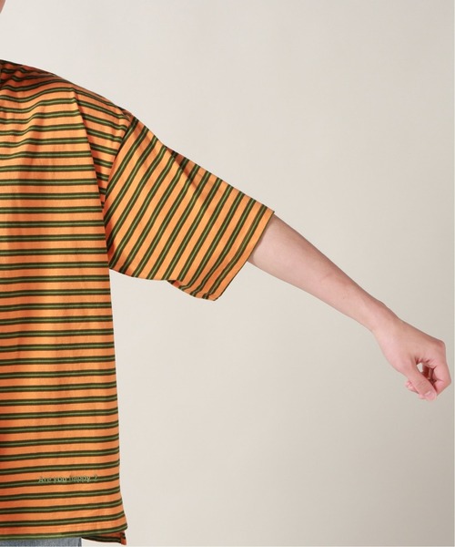 JOURNAL STANDARD（ジャーナルスタンダード）の「【Are you happy?】MULTI BORDER ポロシャツ（ポロシャツ・メンズ・タン/ブルー系その他/シャーベット・MEDIUM/LARGE）」の12枚目の写真