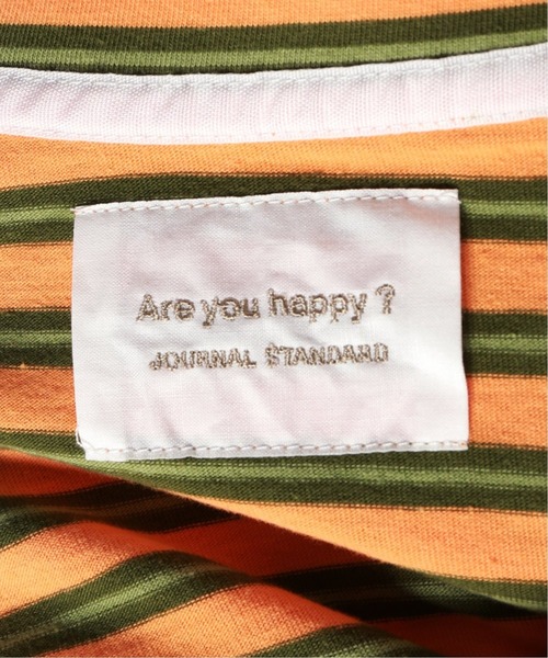 JOURNAL STANDARD（ジャーナルスタンダード）の「【Are you happy?】MULTI BORDER ポロシャツ（ポロシャツ・メンズ・タン/ブルー系その他/シャーベット・MEDIUM/LARGE）」の5枚目の写真