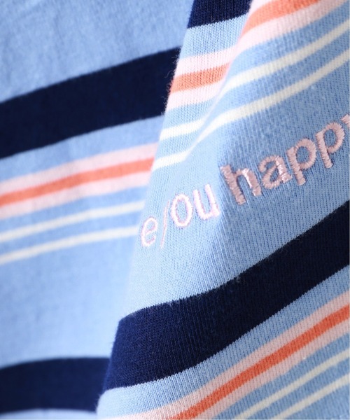 JOURNAL STANDARD（ジャーナルスタンダード）の「【Are you happy?】MULTI BORDER ポロシャツ（ポロシャツ・メンズ・タン/ブルー系その他/シャーベット・MEDIUM/LARGE）」の13枚目の写真