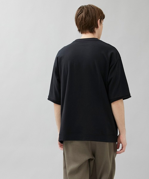 VALLIS by FACTOTUM（ヴァリスバイファクトタム）の「STUDIOUS別注 ビッグシルエットハーフスリーブスウェット（スウェット・メンズ・ブラック/ブラウン/ネイビー/ダークグレー・LARGE/MEDIUM/SMALL）」の15枚目の写真