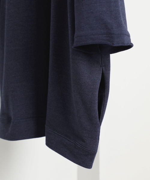 VALLIS by FACTOTUM（ヴァリスバイファクトタム）の「STUDIOUS別注 ビッグシルエットハーフスリーブスウェット（スウェット・メンズ・ブラック/ブラウン/ネイビー/ダークグレー・LARGE/MEDIUM/SMALL）」の18枚目の写真