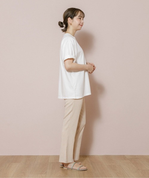 flower（フラワー）の「メディアプリントTシャツ（Tシャツ/カットソー・レディース・ホワイト/イエロー・FREE）」の15枚目の写真