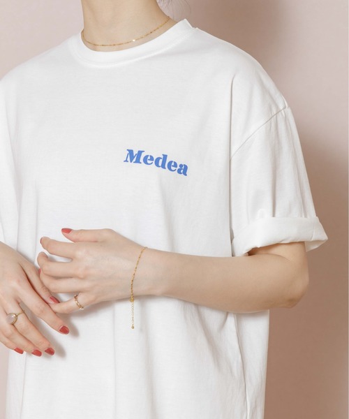 flower（フラワー）の「メディアプリントTシャツ（Tシャツ/カットソー・レディース・ホワイト/イエロー・FREE）」の13枚目の写真