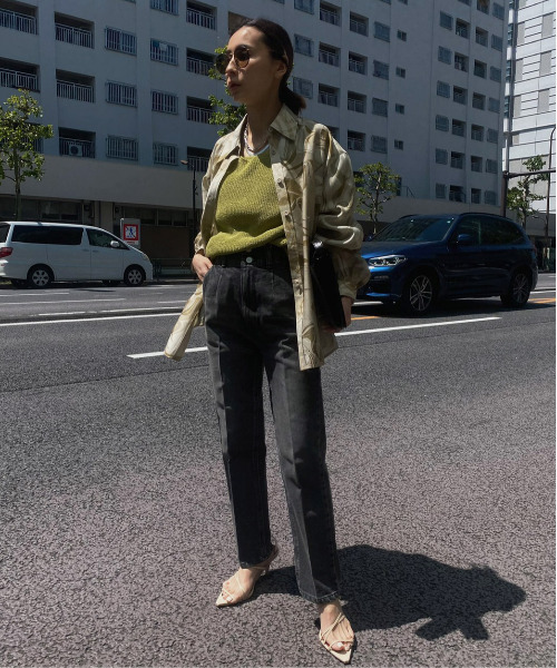 Ameri（アメリ）の「MEDI MANON SHIRT（シャツ/ブラウス・レディース・イエロー/ホワイト/コーラルピンク・FREE）」の12枚目の写真