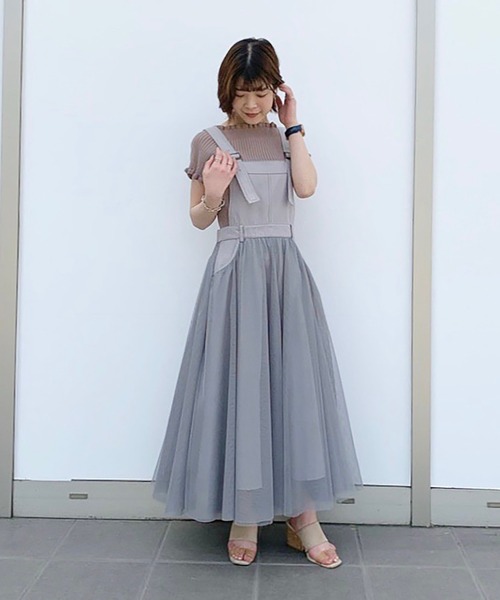 FREE'S MART（フリーズマート）の「◇2Wayオフショルフリルリブ半袖ニット（ニット/セーター・レディース・ホワイト/レッド/ベージュ/ブラック・FREE）」の14枚目の写真