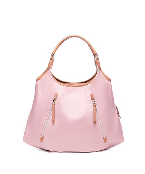 BASE（ベース）の「レディースナイロントートバッグ（ショルダーバッグ・レディース・グリーン/ベージュ/ブラック/ピンク/マスタード/グレー・FREE）」の9枚目の写真