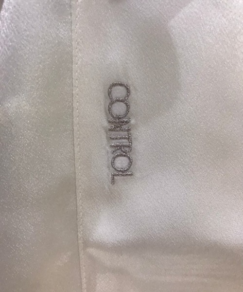 Ctr1（コントロール）の「Ctr1/コントロール/サテンシャツ（シャツ/ブラウス・レディース・オフホワイト/ベージュ・FREE）」の10枚目の写真