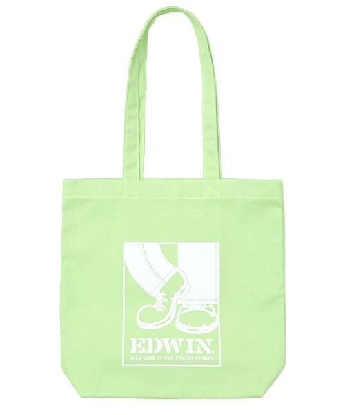 EDWIN(エドウィン)の「EDWINコラボ キャンバストート【EDWIN×チチカカ】(トートバッグ・レディース・ピンク/イエロー/グリーン/アイボリー・FREE)」の12枚目の写真