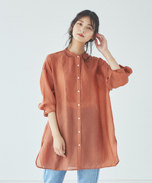 abahouse mavie | 【EC先行販売】ヴィンテージシアーボイルボサムシャツ(シャツ/ブラウス)