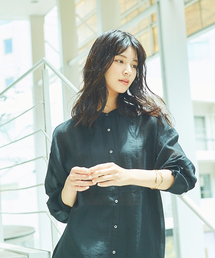 abahouse mavie | 【EC先行販売】ヴィンテージシアーボイルボサムシャツ(シャツ/ブラウス)