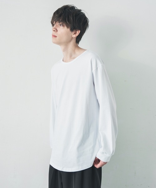 ADAMASTE(アダマスト)の「レイヤードリラックスロンT(Tシャツ/カットソー・メンズ・ホワイト/ホワイト系その他・LARGE/SMALL/MEDIUM)」の7枚目の写真