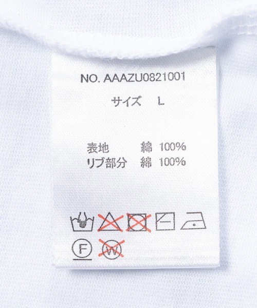 ADAMASTE(アダマスト)の「レイヤードリラックスロンT(Tシャツ/カットソー・メンズ・ホワイト/ホワイト系その他・LARGE/SMALL/MEDIUM)」の12枚目の写真