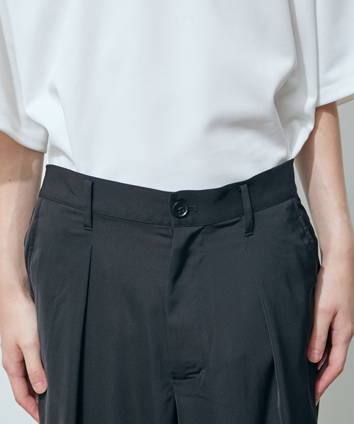 JUNRED（ジュンレッド）の「ライトスムースタッチワイドパンツ（その他パンツ・メンズ・ブラック/カーキ/ブルー・S/M/L）」の22枚目の写真