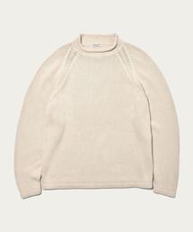 BEAUTY&YOUTH UNITED ARROWS | BY 3G ロールモック コットン ニット(ニット/セーター)