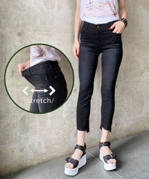 Desert Rose | 【Praia/プライア】アンクルスキニーデニム(デニムパンツ)